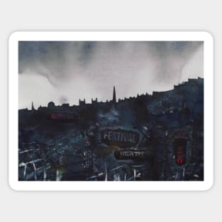 Festival City Skyline Sticker